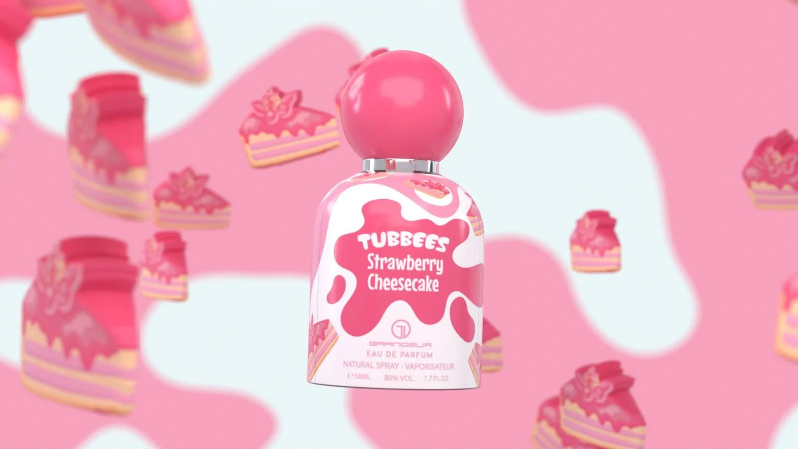 TUBBEES STRAWBERY CHEESCAKE
