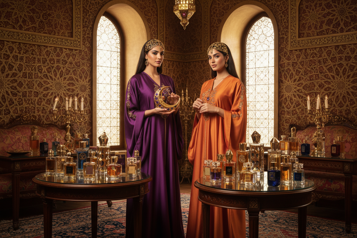 Mujeres arabes perfume